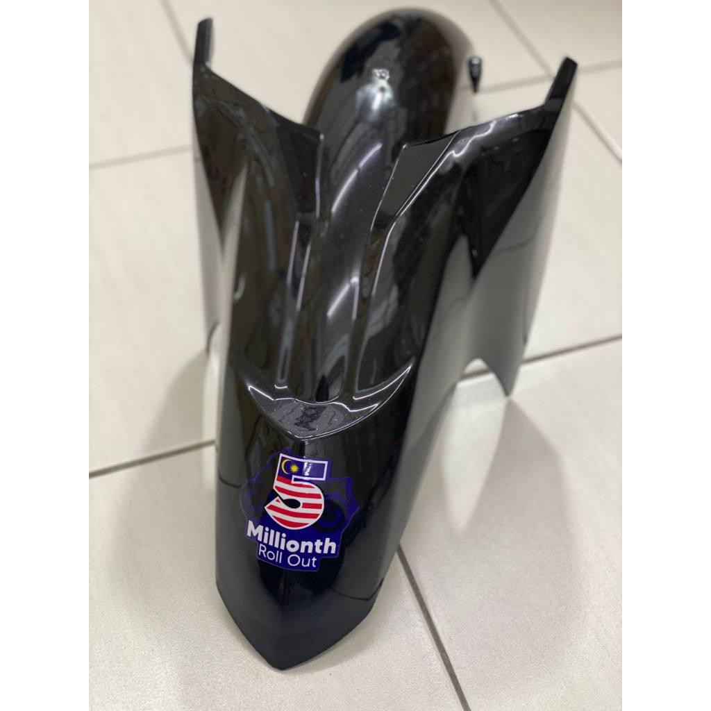 COVERSET BODYSET LC135 LC V8 5 MILLIONTH ROLL OUT 5MRO HITAM BLACK FUEL INJECTION FI YAMAHA SIAP TANAM VELOZI L8-5MRO-2