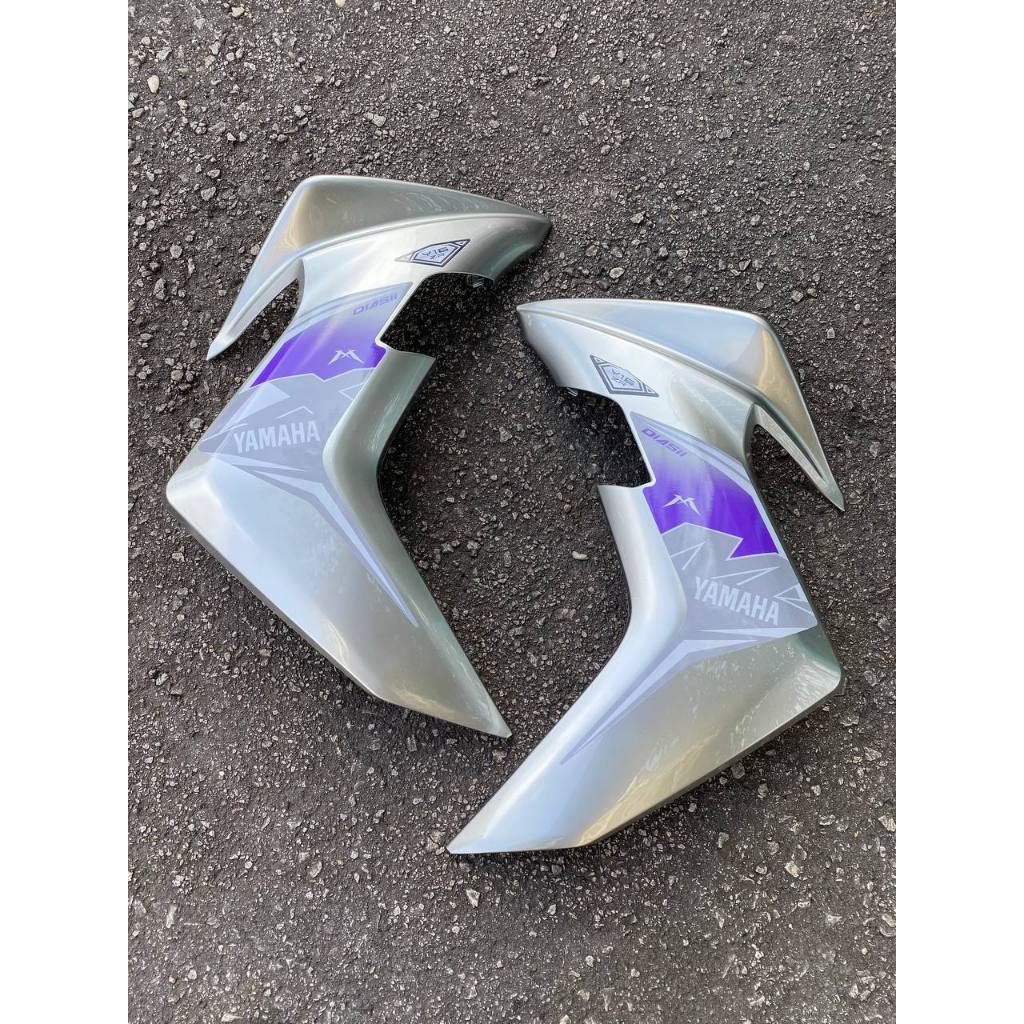 Y16 COVERSET Y16ZR V1 V2 MX KING BPM1 S3 PURPLE SILVER Y16-MXK-5 Y16-V2-MXK-3 ORIGINAL VELOZI YAMAHA SIAP TANAM