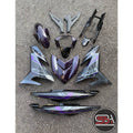 COVERSET BODYSET Y15ZR V1 V2 EXCITER RC PURPLE BLACK RC-10 SIAP TANAM PREMIUM EDITION Y15 ORIGINAL VELOZI