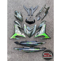 COVERSET YAMAHA Y15ZR Y15 YSUKU V1 V2 ARMY GREEN CHROME APPLE GREEN ORIGINAL VELOZI SIAP TAMPAL