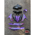 COVERSET BODYSET EGO AVANTIZ YAMAHA STICKER SIAP TAMPAL BPM1 PURPLE MM-02 SUPRIMO VELOZI ST-01