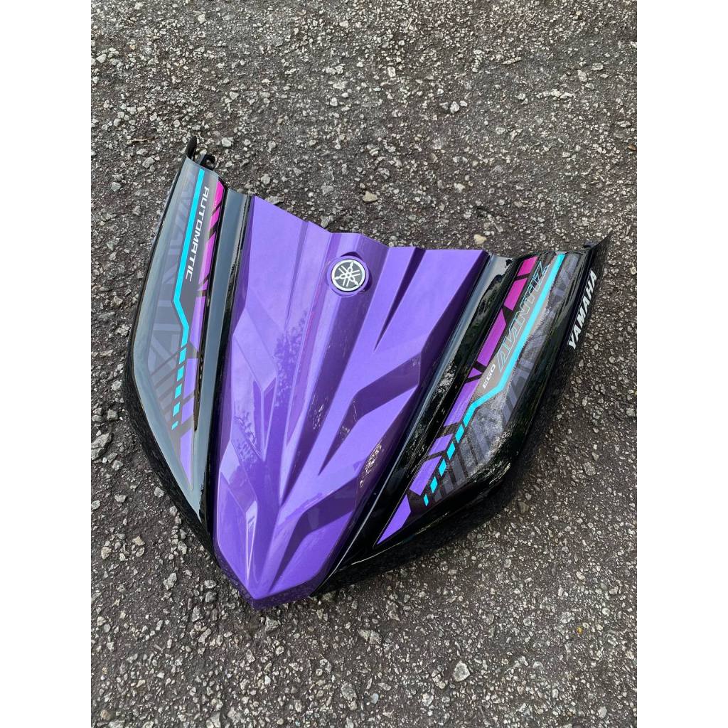 COVERSET BODYSET EGO AVANTIZ YAMAHA STICKER SIAP TAMPAL BPM1 PURPLE MM-02 SUPRIMO VELOZI ST-01