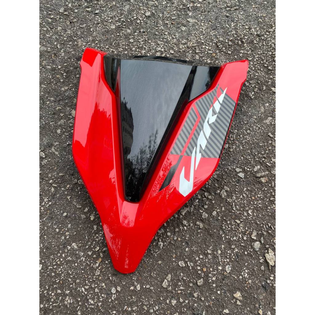 COVERSET HONDA VARIO VARIO150 RED SUN METALIC BLACK MERAH HITAM WITH STICKER SIAP TAMPAL VELOZI VR-S-1