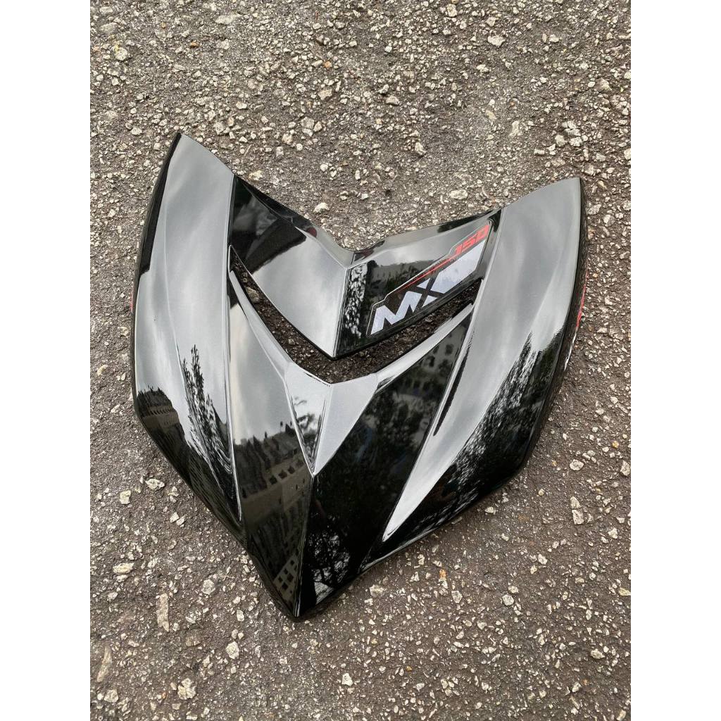 COVER SET Y15ZR V1 V2 MX KING METALIC BLACK HITAM LINE MERAH TANAM COVERSET PREMIUM EDITION YSUKU ORIGINAL VELOZI