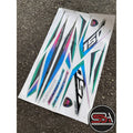 STICKER STRIPE COVERSET BODYSET Y15 Y15ZR YAMAHA EXCITER V1 V2 WHITE ANNIVERSARY 20TH MORITAKA