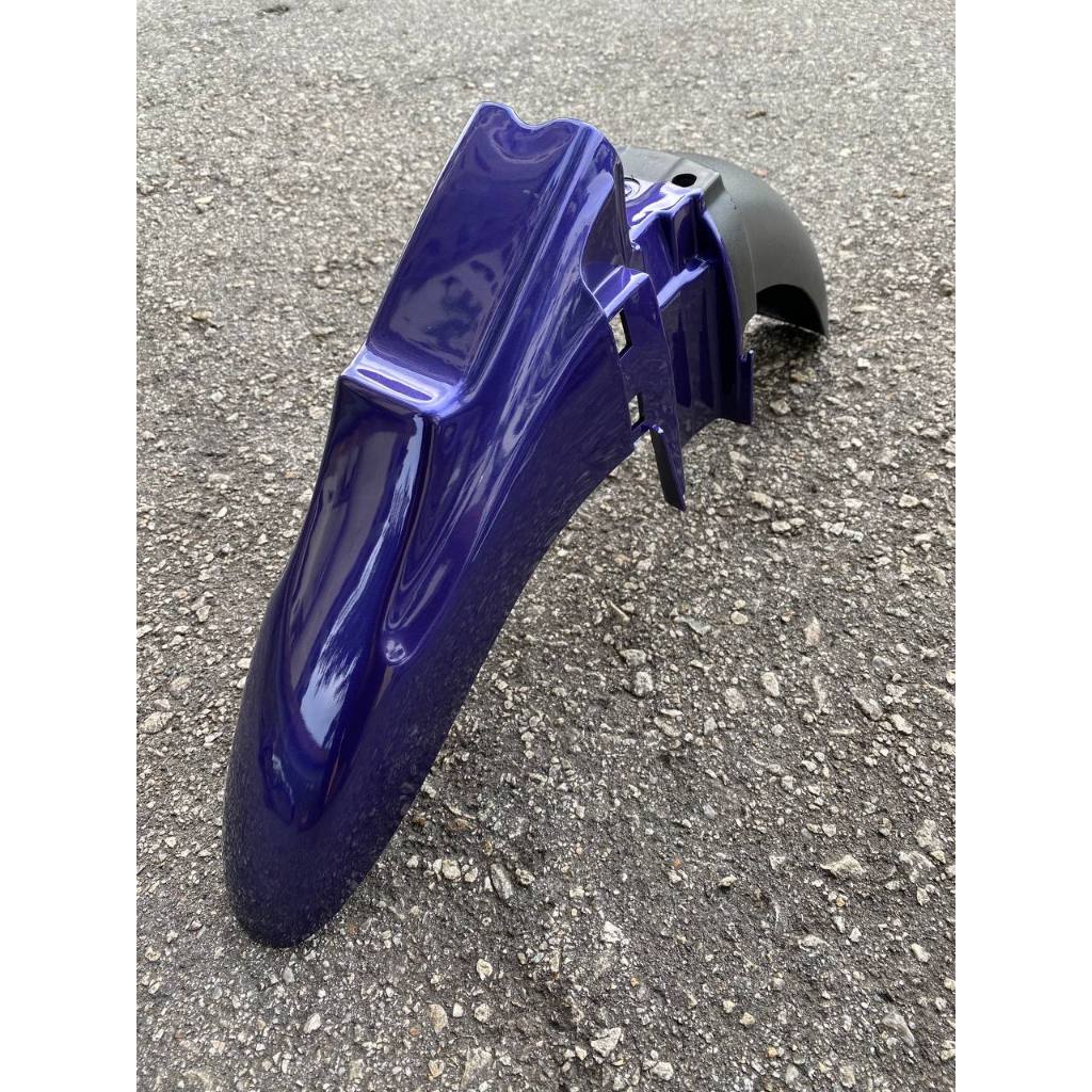 COVERSET ORIGINAL HLY YAMAHA 125Z 125ZR PURPLE SABIT STRIPE STICKER SIAP TAMPAL PERCUMA EMBLEM TIMBUL HONG LEONG YAMAHA