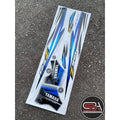 STICKER STRIPE BODY SET / COVERSET 125Z MORITAKA BIRU SKALA Z ORIGINAL YAMAHA