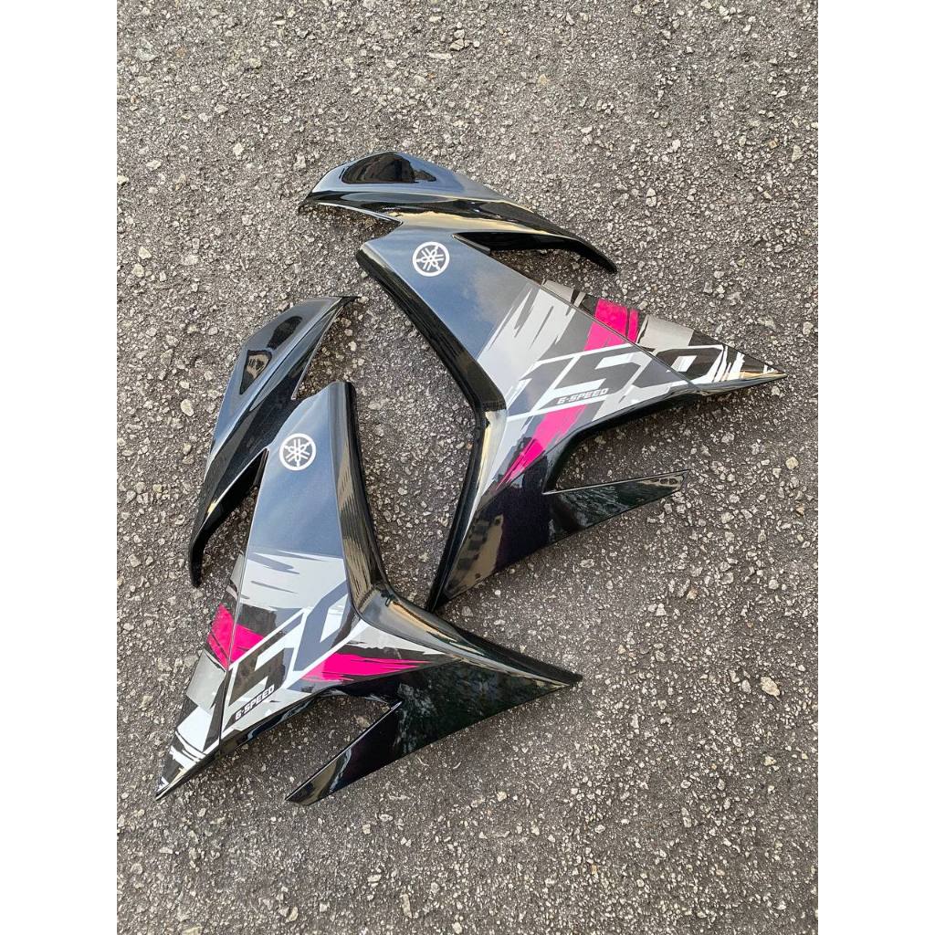COVERSET BODYSET YAMAHA Y Y15 Y15ZR V1 V2 DR SP PINK BLACK 017 VIETNAM EDITION DOCTOR SIAP TANAM