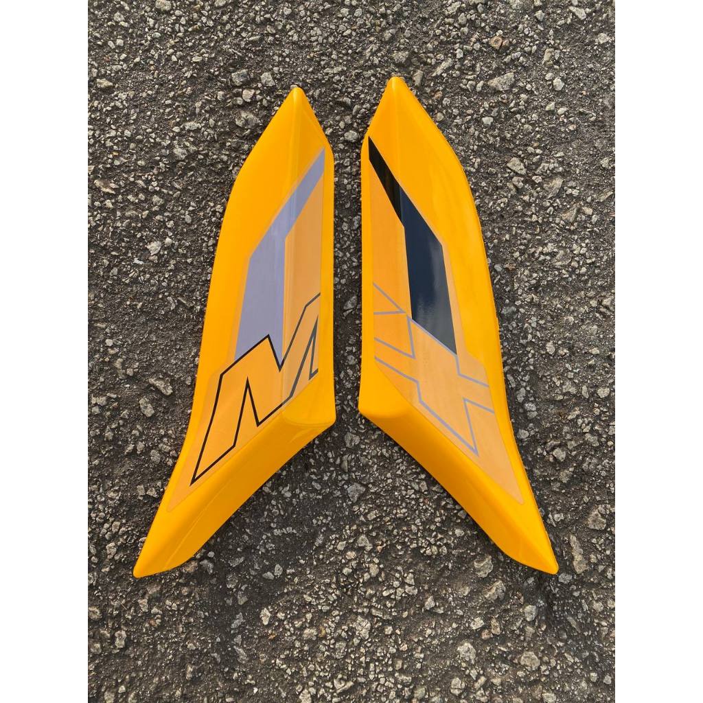 Y16 COVERSET Y16ZR MX KING SUNNY YELLOW GREY MATT Y16-MXK-1 ORIGINAL VELOZI YAMAHA SIAP TANAM READY STOK