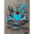 COVER SET Y15ZR V1 V2 MX KING CYAN CS6 BLACK SIAP TANAM COVERSET PREMIUM EDITION BODYSET Y15ZR YSUKU NEW ORIGINAL VELOZI