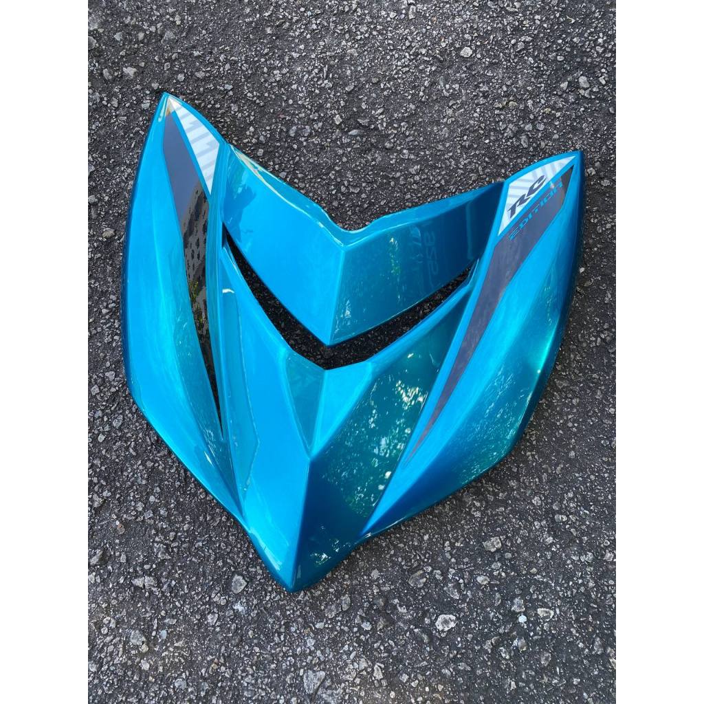 COVERSET Y15 Y15ZR V1 V2 CYAN CM6 RC EXCITER STRIPE SIAP TANAM CLEAR OEM BODYSET MOTORSIKAL YAMAHA
