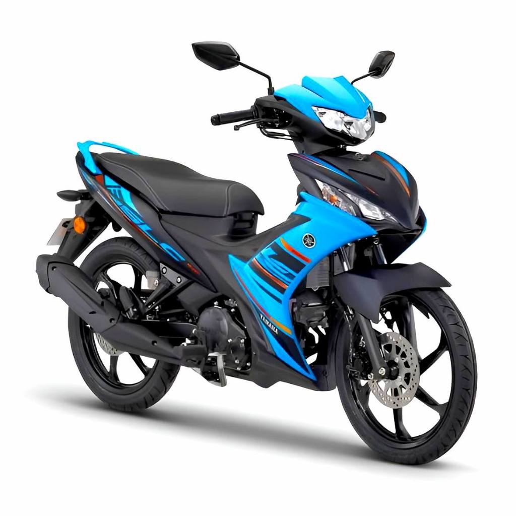 COVERSET BODYSET LC135 LC V8 STANDARD DESIGN 2025 AQUA BLUE BSA FUEL INJECTION FI YAMAHA SIAP TANAM VELOZI DOCTOR