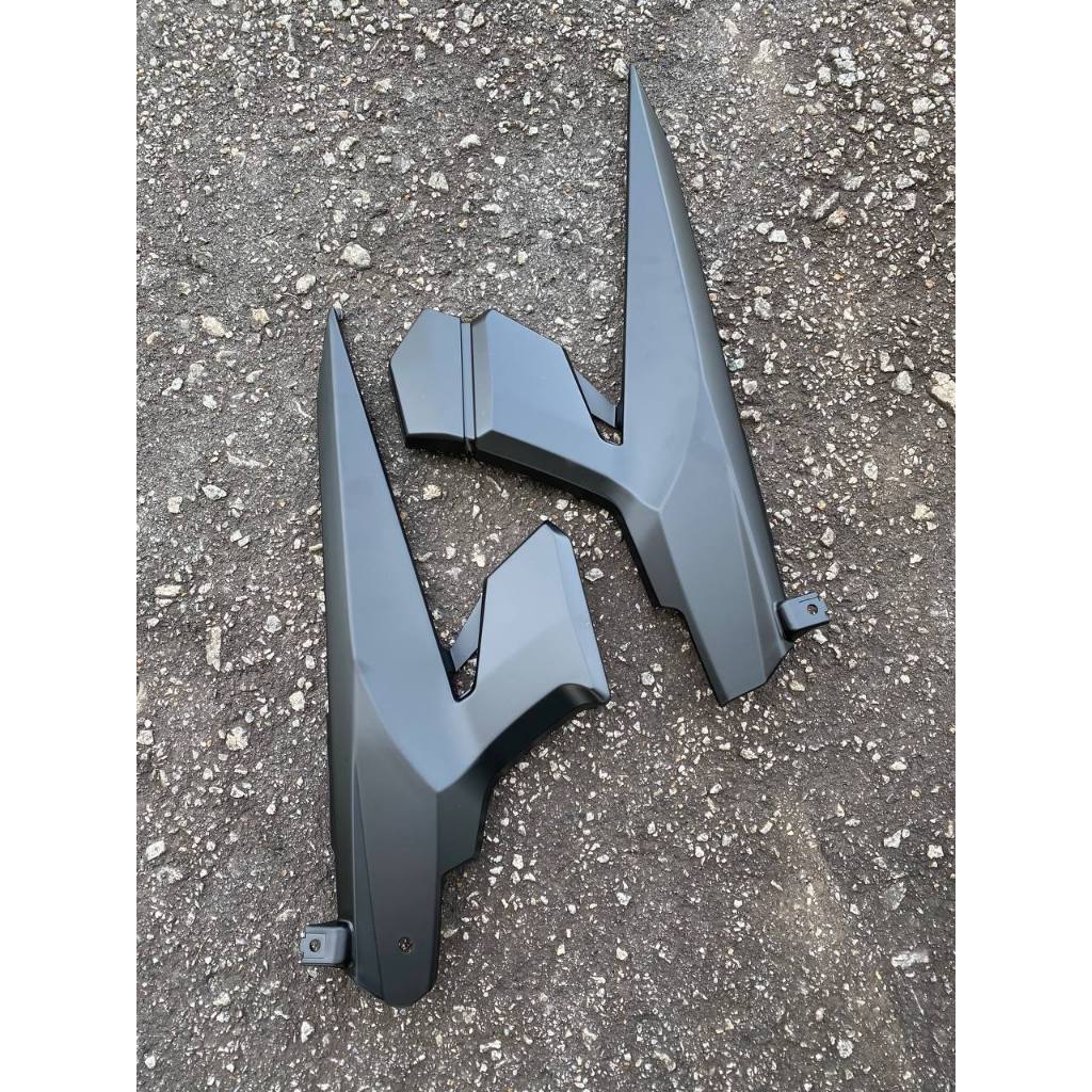 COVERSET BODYSET YAMAHA LC LC135 V3 NESCAFE STRIPE SIAP TAMPAL OEM FREE EMBLEM TIMBUL