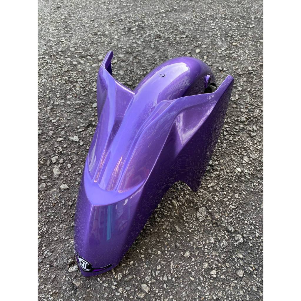 COVERSET BODYSET LC135 LC V8  BATIK BPM1 METALIC PURPLE BLACK L8-B-4 FUEL INJECTION FI YAMAHA SIAP TANAM VELOZI