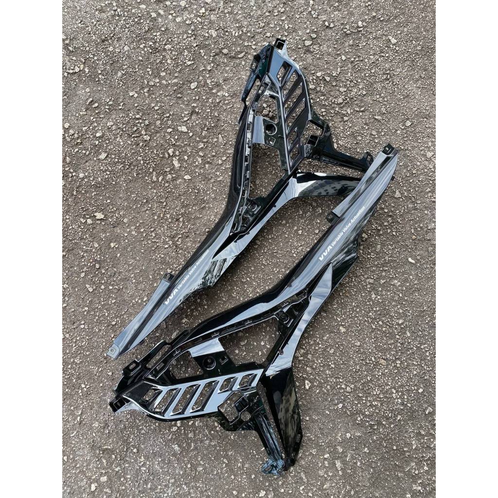 Y16 COVERSET Y16ZR MOVISTAR HITAM BLACK M PUTIH 46 VELOZI SIAP TANAM BODYSET Y16-M3