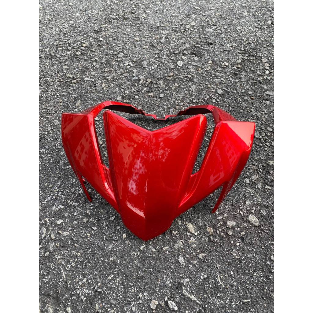 MOTORCYCLE COVERSET BODYSET LC135 LC V8 RC RM7 RED BLACK FUEL INJECTION FI YAMAHA SIAP TANAM VELOZI L8-RC-4