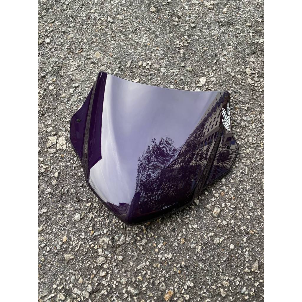 Y16 V2 COVERSET Y16ZR ABS ORIGINAL VELOZI PURPLE GREY 2015 BATMAN Y16-V2-ST-3 METALIC PURPLE STANDARD SIAP TANAM