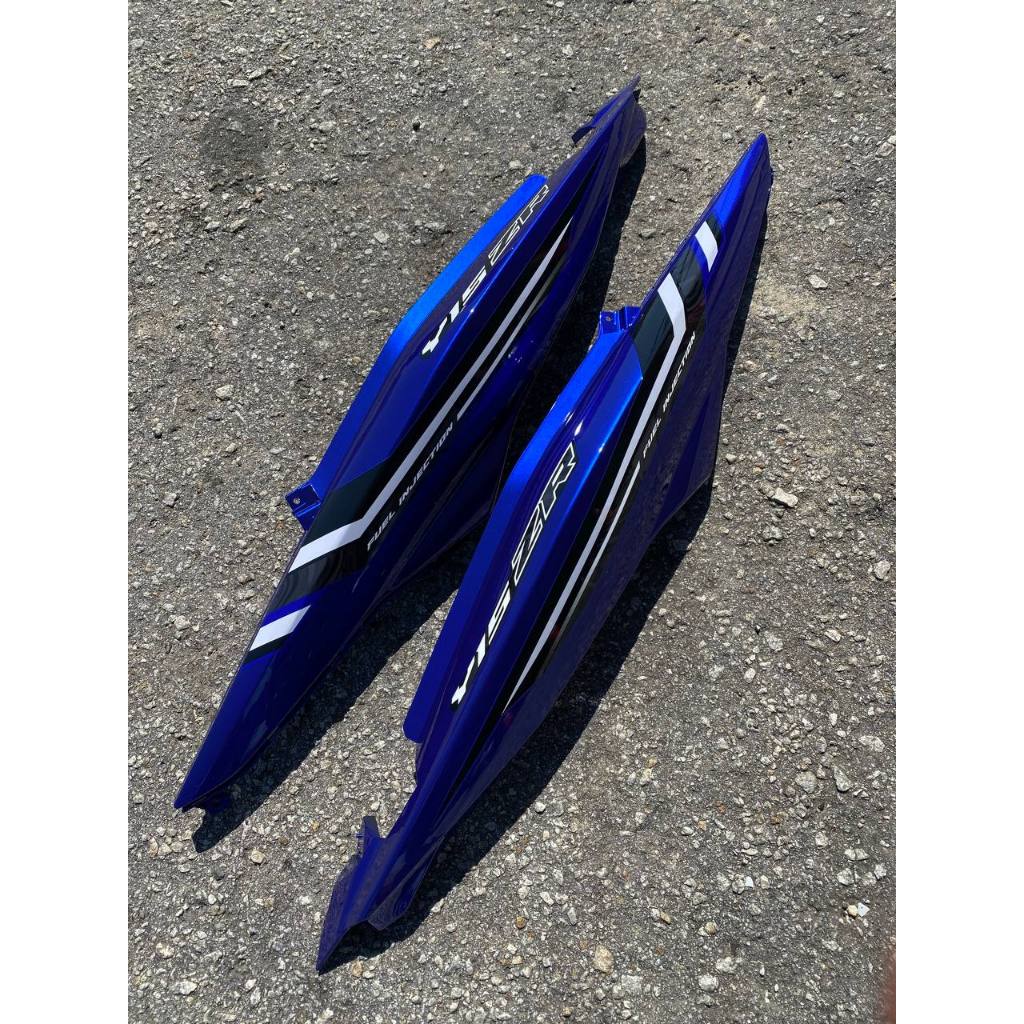 COVERSET BODYSET ORIGINAL VELOZI TANAM SET Y15 Y15ZR YSUKU V1 V2 BIRU BLUE DPBMC 2023 DESIGN STANDARD SIAP TANAM
