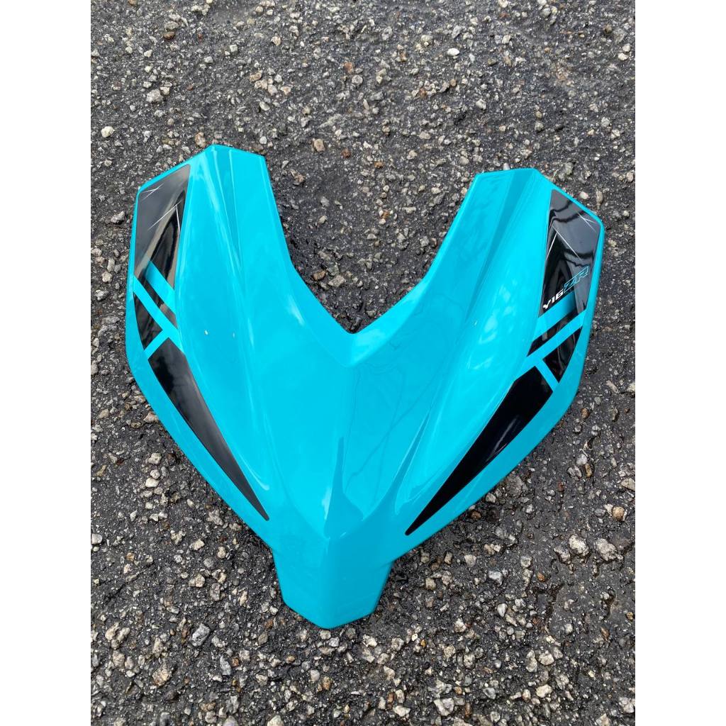 Y16 V1 V2 ABS COVERSET Y16ZR CS6 S3 CYAN SILVER STANDARD DESIGN ORIGINAL VELOZI YAMAHA SIAP TANAM READY STOK