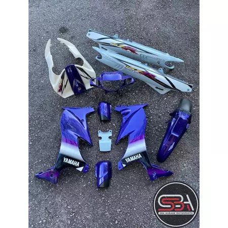STICKER STRIPE BODYSET / COVERSET 125Z 125ZR MORITAKA BIRU MERAH PURPLE PETIR ORIGINAL YAMAHA