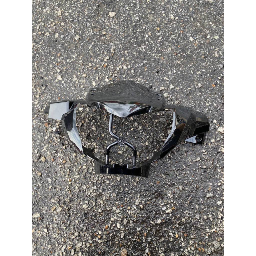 COVERSET BODYSET YAMAHA LC LC135 V6 V7 DR EXCITER RC BLACK HITAM STRIPE TANAM CODE 015 DOCTOR EDITION OEM