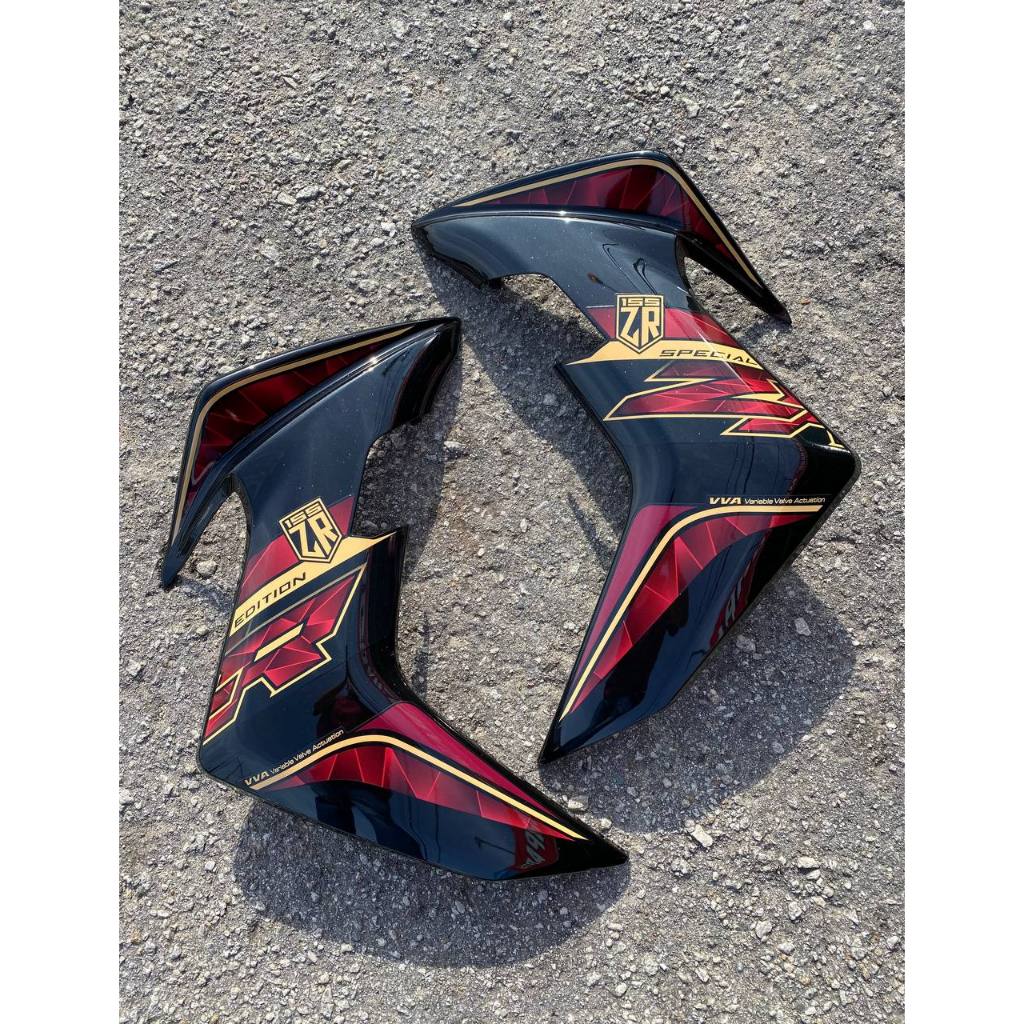 Y16 V1 V2 COVERSET Y16ZR DPRME BLACK RED TITAN DOCTOR 031 VELOZI YAMAHA SIAP TANAM READY STOCK