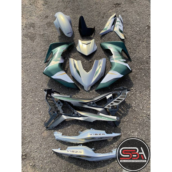 Y16 V1 V2 ABS COVERSET Y16ZR P.C.W NGM2 2025 MYWP1 STANDARD DESIGN ORIGINAL VELOZI YAMAHA PRE-INSTALLED READY STOCK