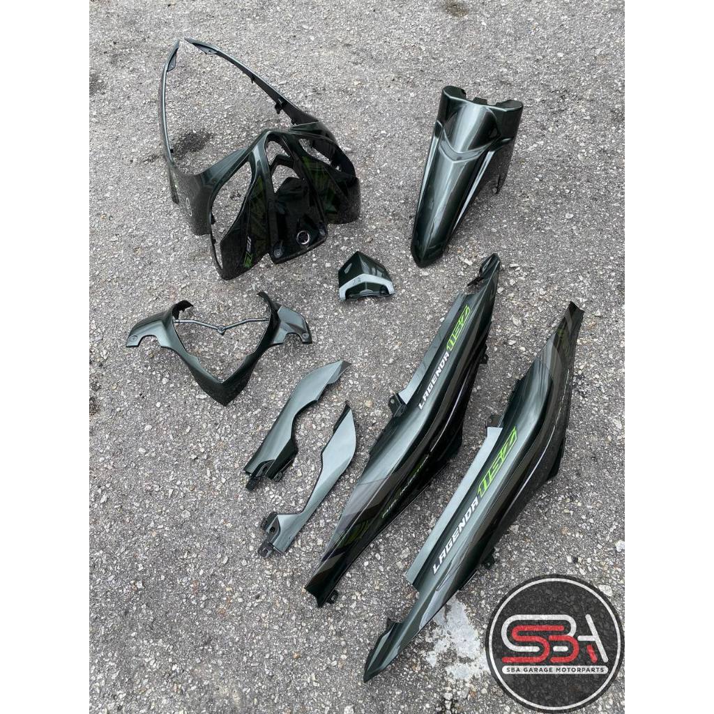 COVERSET BODYSET LAGENDA SRL 115 Fi DOCTOR DNLGM1 ARMY GREEN 008 STANDARD COLOR SIAP TANAM FREE EMBLEM DADA