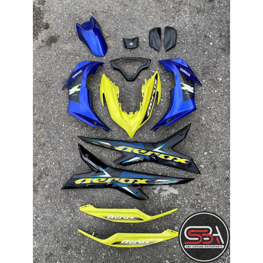 COVERSET BODYSET NVX 155 NVX155 V2 YAMAHA YELLOW DPBMC AEROX EDITION VELOZI SIAP TANAM NVX-V2-ARX-11