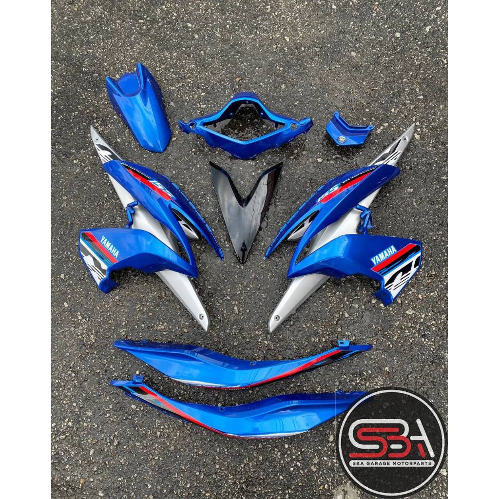 COVERSET BODYSET NVX 155 NVX155 V1 YAMAHA DOCTOR BLUE BIRU 002 SIAP TANAM