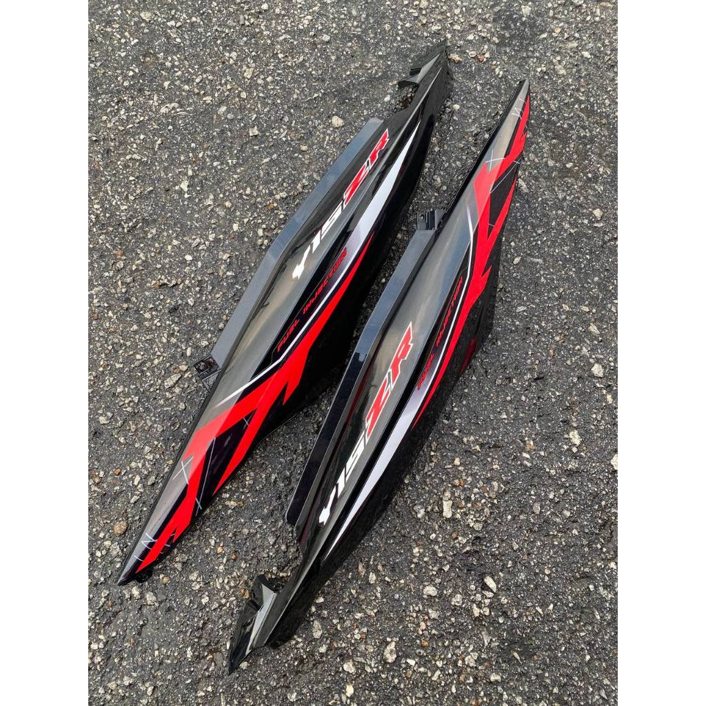COVERSET BODYSET MOTORSIKAL YAMAHA Y15 Y15ZR V1 V2 RM7 BLACK METALIC MERAH HITAM DOCTOR 034 SIAP TANAM