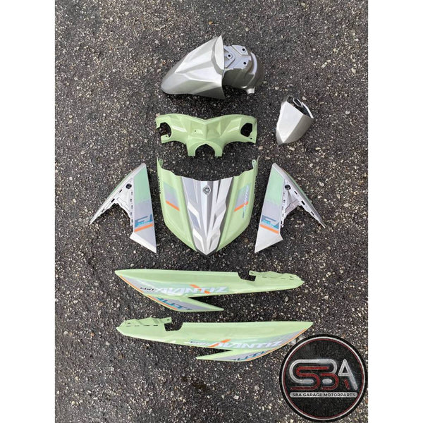 COVERSET BODYSET EGO AVANTIZ YAMAHA STICKER SIAP TAMPAL LNLGS1 GREY 2026 SUPRIMO MMATE AVT-S-8