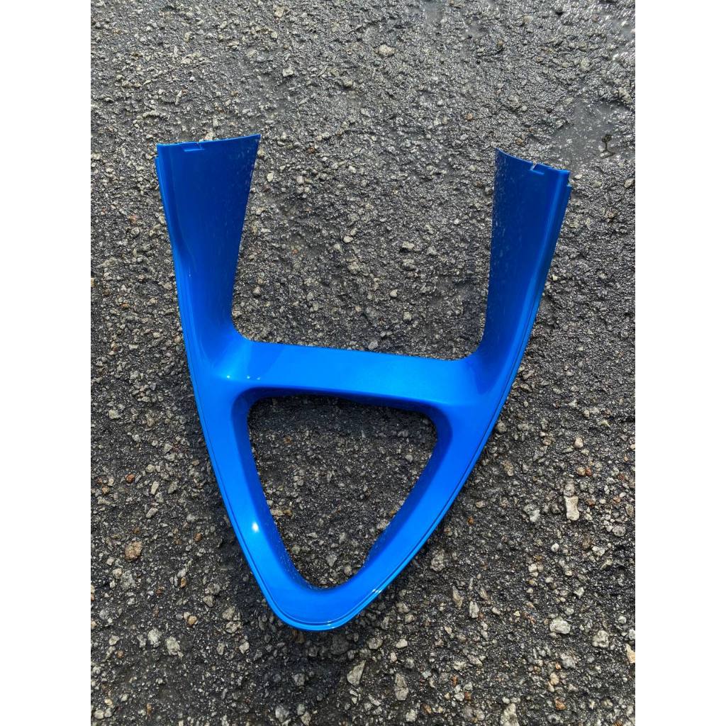 KAWASAKI NINJA DOUBLE R 150 RR STANDARD COVERSET STICKER SIAP TANAM BLUE BIRU TERMASUK TANK ( 2 KOTAK BESAR ) OEM SET