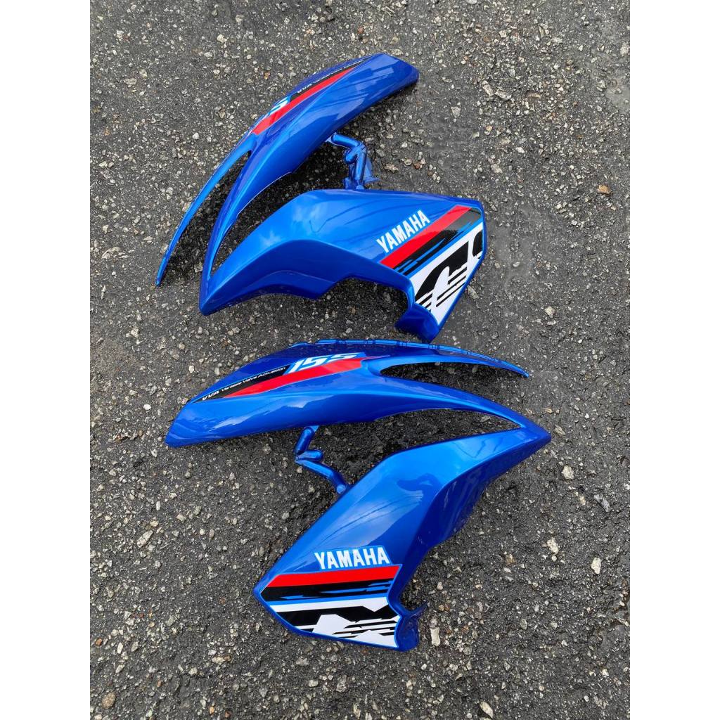 COVERSET BODYSET NVX 155 NVX155 V1 YAMAHA DOCTOR BLUE BIRU 002 SIAP TANAM