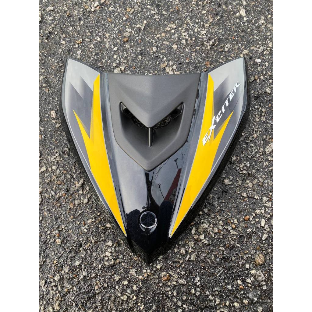 COVERSET BODYSET YAMAHA LC LC135 V6 V7 DR EXCITER RC BLACK HITAM STRIPE TANAM CODE 015 DOCTOR EDITION OEM