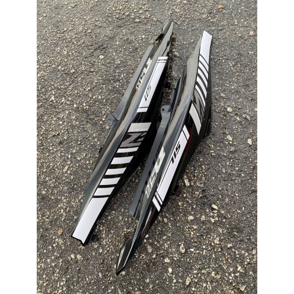 COVERSET BODYSET OEM SET LAGENDA SRL 115 / 115Z FI P WHITE 019 DOCTOR STICKER SIAP TANAM