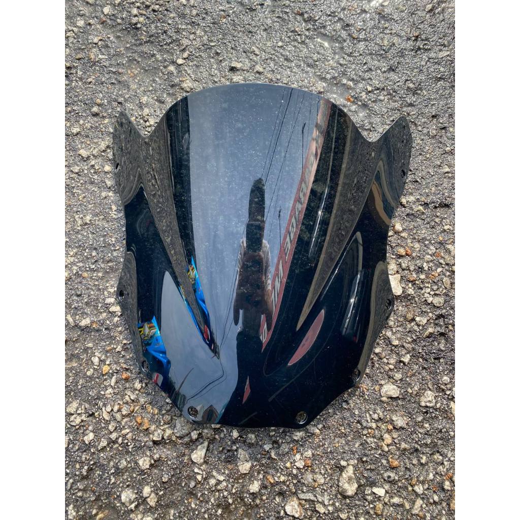KAWASAKI NINJA DOUBLE R 150 RR STANDARD COVERSET STICKER SIAP TANAM BLUE BIRU TERMASUK TANK ( 2 KOTAK BESAR ) OEM SET