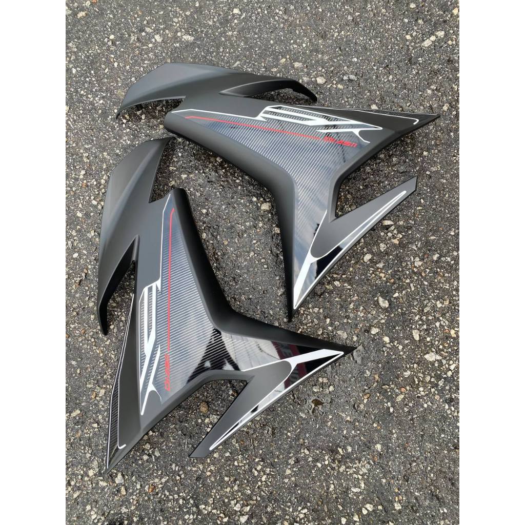 COVERSET Y15 Y15ZR V1 V2 EXCITER RC HITAM MATT PREMIUM EDITION BODYSET ORIGINAL VELOZI SIAP TAMPAL