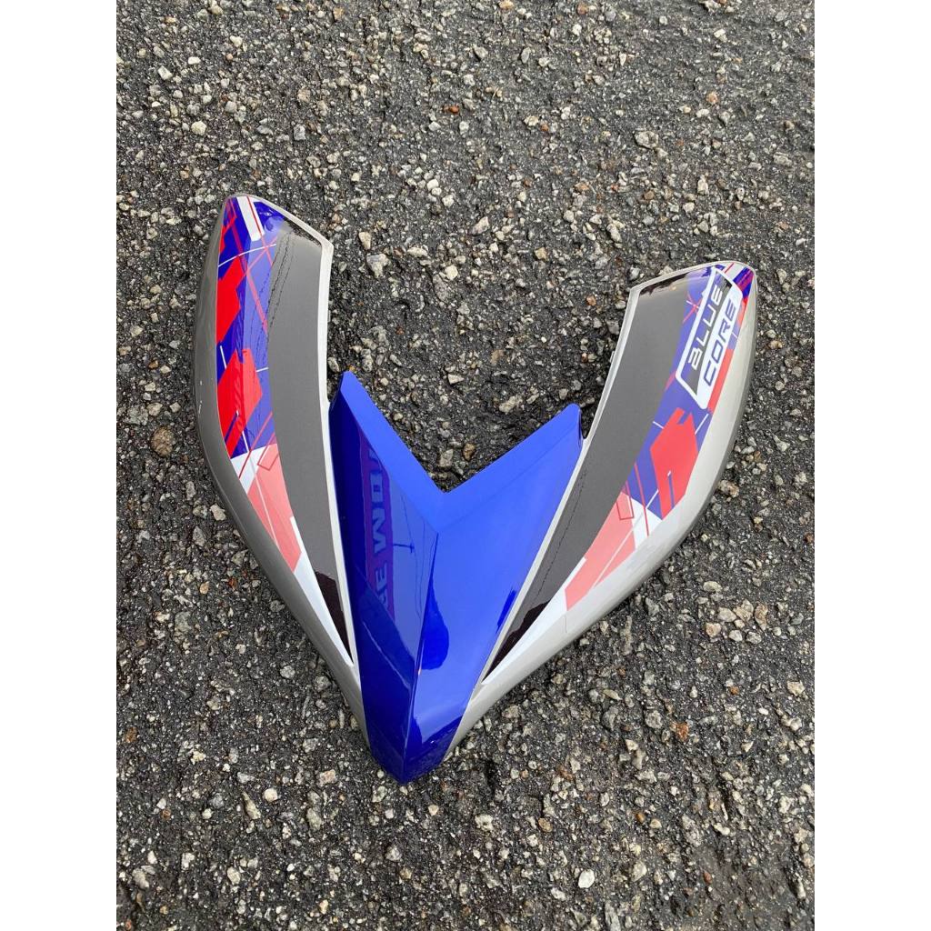 COVERSET BODYSET LC135 LC V8 DR BLUE CORE - RED VERSION DESIGN FUEL INJECTION FI YAMAHA SIAP TANAM DOCTOR OEM