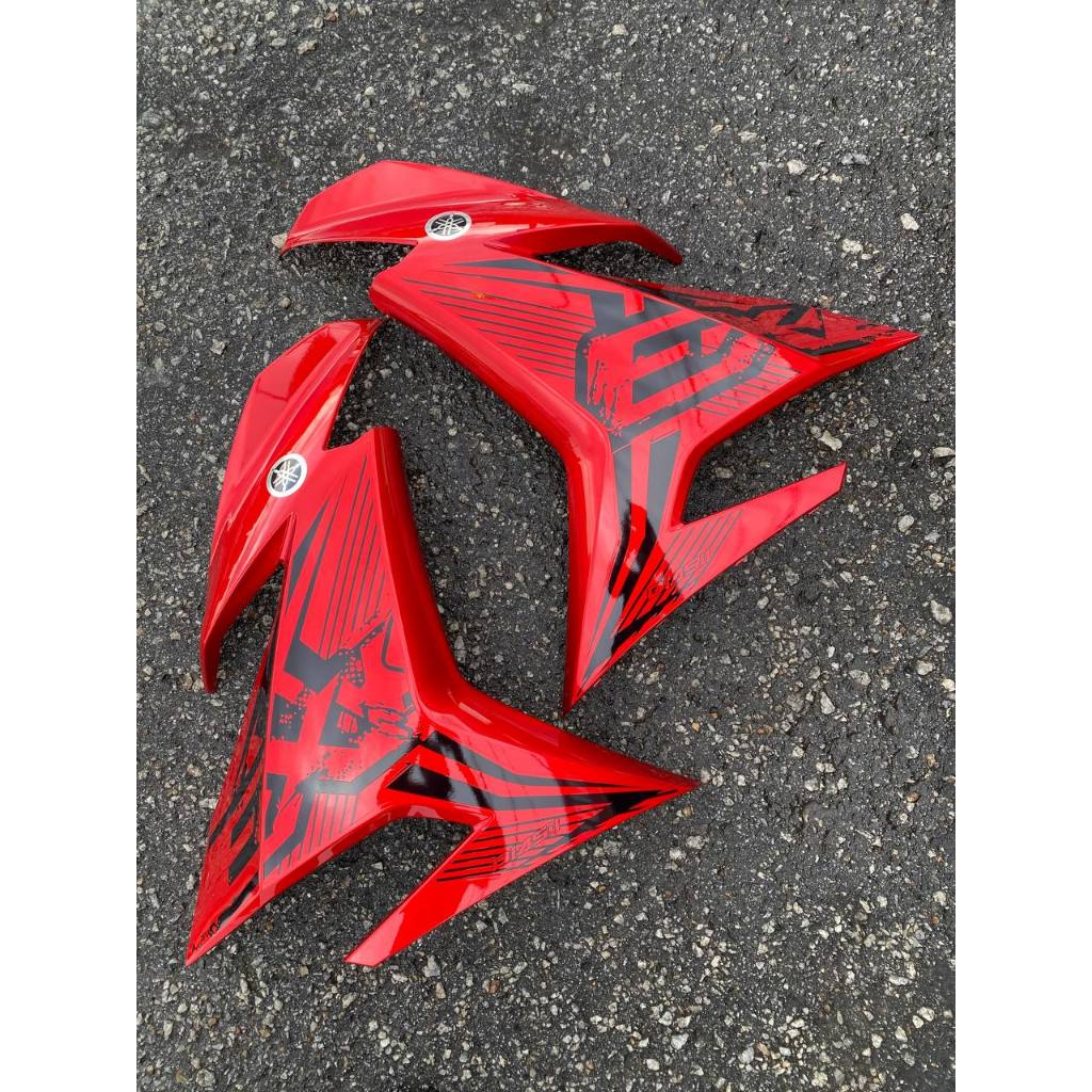 COVER SET Y15ZR V1 V2 EXCITER THAI 2021 RM7 MERAH TANAM PREMIUM EDITION BODYSET Y15ZR Y15 YSUKU NEW ORIGINAL VELOZI