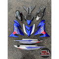 COVERSET Y15 Y15ZR V1 V2 BLUE CORE BLUE EDITION BODYSET MMATE SIAP TAMPAL KILANG
