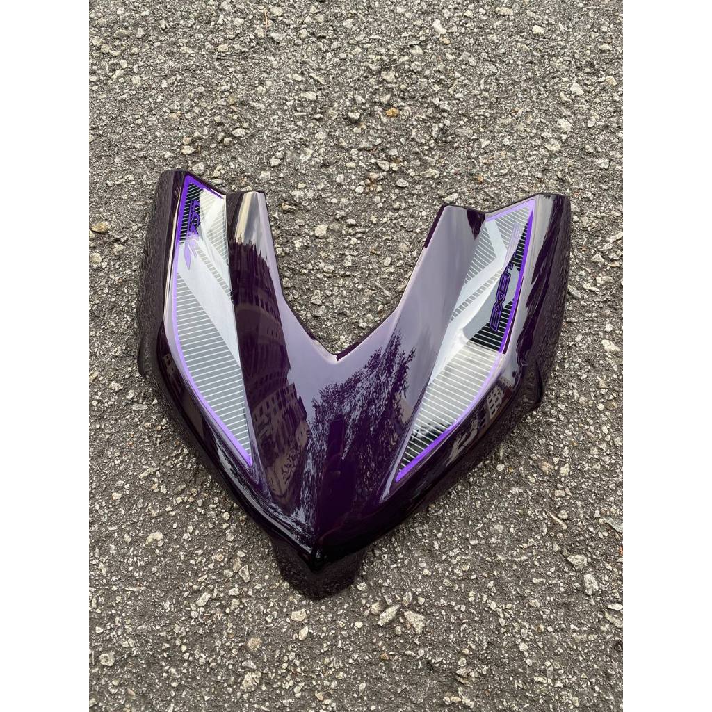 Y16 V1 V2 COVERSET Y16ZR EXCITER RC PURPLE BLACK ABS Y16-ECT-RC-11 ORIGINAL VELOZI YAMAHA SIAP TANAM READY STOK
