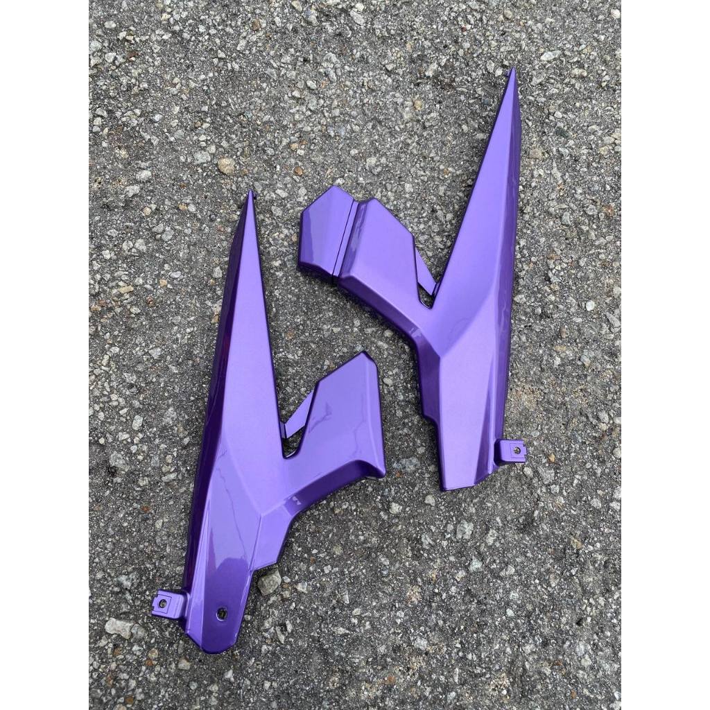 COVERSET BODYSET YAMAHA LC LC135 V6 V7 BPM1 S3 PURPLE SILVER STANDARD STRIPE TANAM VELOZI L6-ST-13 DOCTOR 047