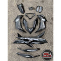 COVERSET BODYSET NVX 155 NVX155 V2 YAMAHA ARX METALIC BLACK AEROX EDITION VELOZI SIAP TANAM NVX-V2-ARX-10