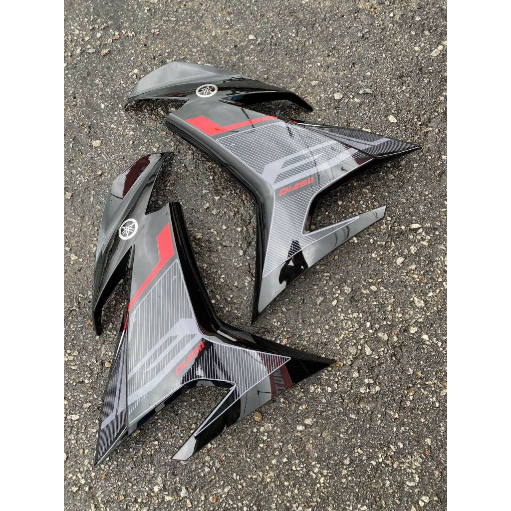 COVERSET Y15ZR V1 V2 EXCITER RC RM7 RED BLACK HITAM COVER SET BODYSET Y15ZR Y15 YSUKU VELOZI SIAP TANAM RC-5