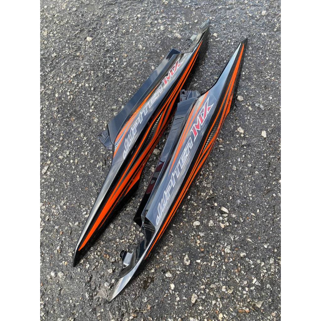COVERSET BODYSET LC135 LC V8 ORANGE FUEL INJECTION FI YAMAHA SIAP TANAM DOCTOR 026 OEM EDITION