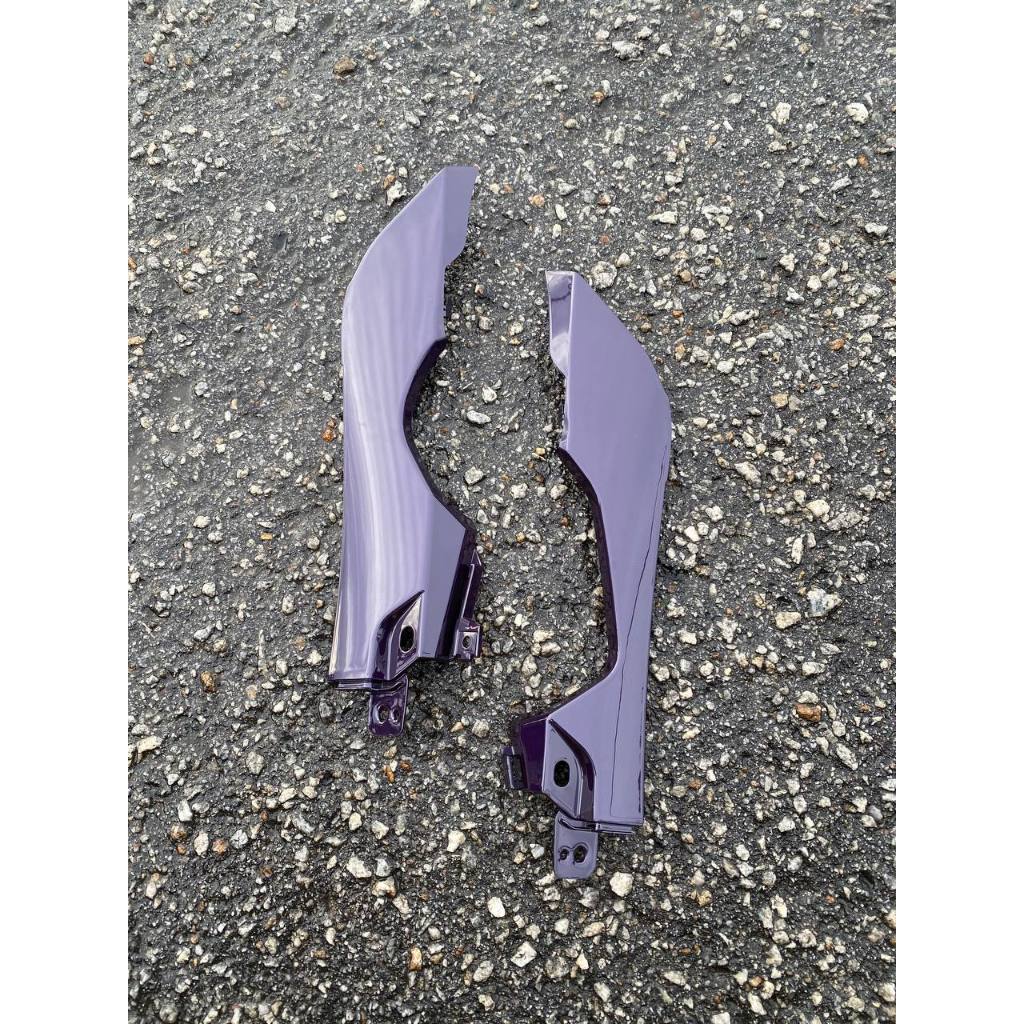 COVERSET BODYSET YAMAHA LAGENDA SRL 115 / 115Z FI PURPLE GREY BATMAN 2015 LFi-ST-3 STICKER SIAP TANAM VELOZI