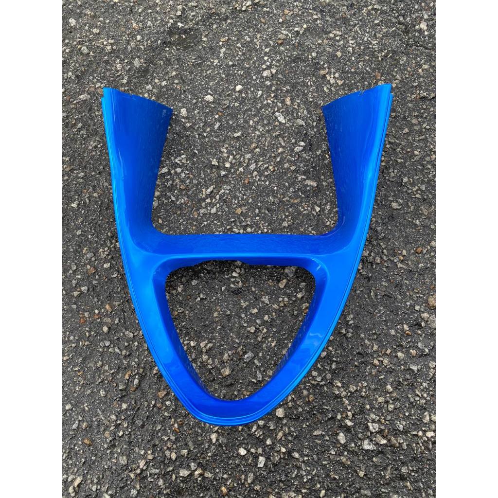 KAWASAKI NINJA DOUBLE R KR 150 RR BODY COVERSET STICKER TANAM 2 TONE BLUE BIRU SEKALI TANK ( 2 KOTAK BESAR ) OEM SET