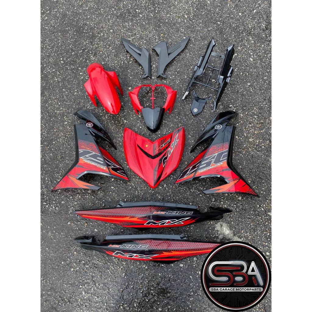 COVERSET BODYSET YAMAHA Y15 Y15ZR V2 MX KING RED HAVOC VIETNAM CUSTOM DOCTOR SIAP TANAM CLEARANCE