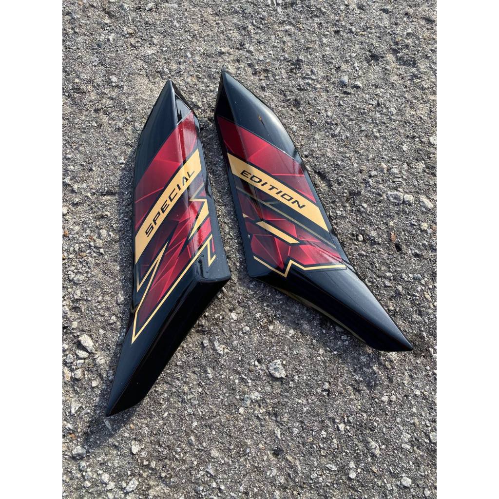 Y16 V1 V2 COVERSET Y16ZR DPRME BLACK RED TITAN DOCTOR 031 VELOZI YAMAHA SIAP TANAM READY STOCK